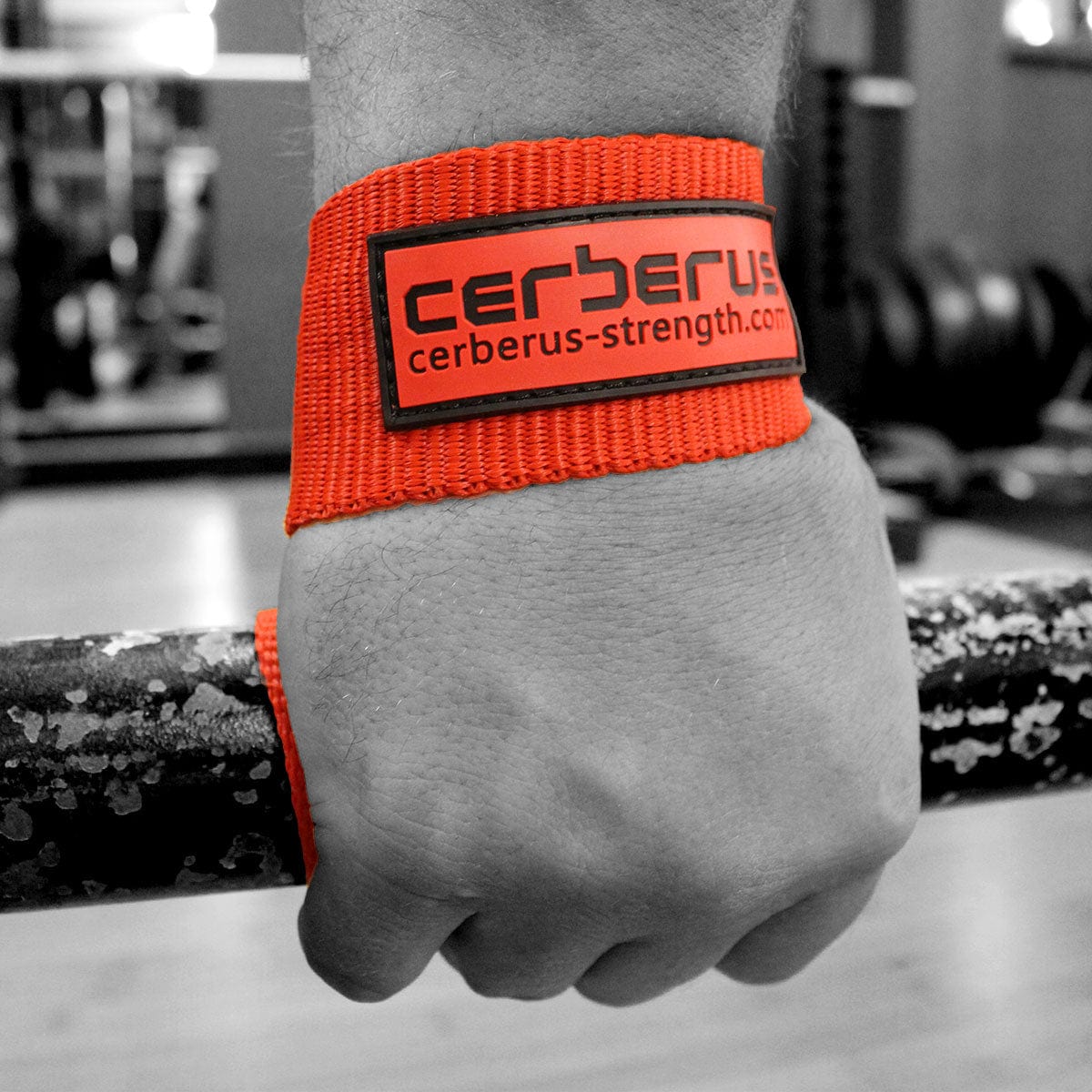 Cerberus Axle Bar Elite Lifting Straps - Cerberus-strength