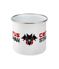 Strongman Enamel Mug