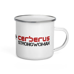 Strongwoman Enamel Mug