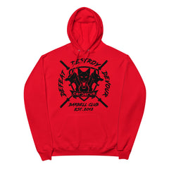 Barbell Club Hoodie (Red)